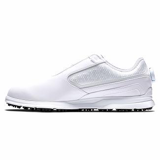 Men's Footjoy Superlites XP Spikeless Golf Shoes White NZ-49508